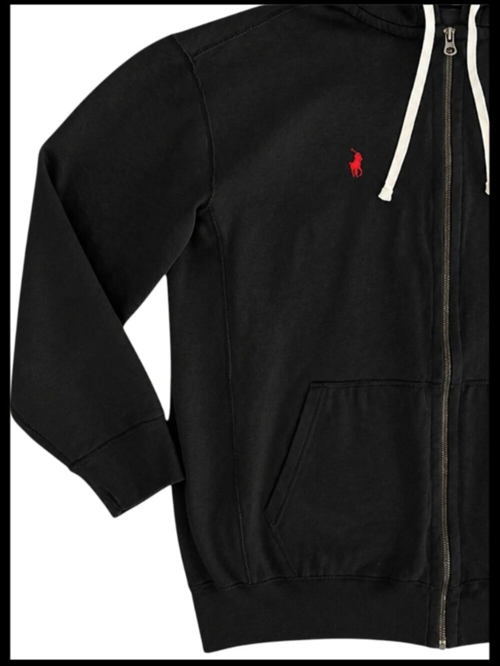 Polo Ralph Lauren Men's Fleece Tracksuit Set Black Full Zip Big & Tall XLT LT - Picture 5 of 13